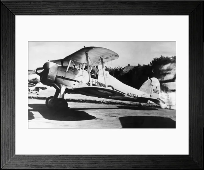 Framed Print : Gloster Gladiator Framed Print : Gloster Gladiator