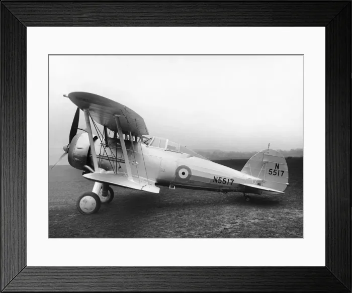 Framed Print : Gloster Sea Gladiator Framed Print : Gloster Sea Gladiator