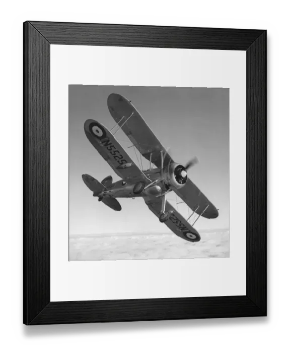 Framed Print : Gloster Sea Gladiator Framed Print : Gloster Sea Gladiator