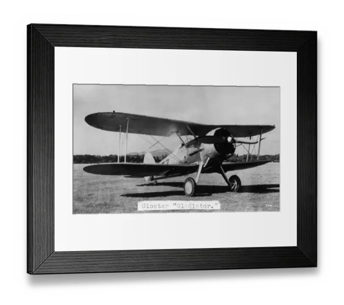 Framed Print : Gloster Gladiator Framed Print : Gloster Gladiator