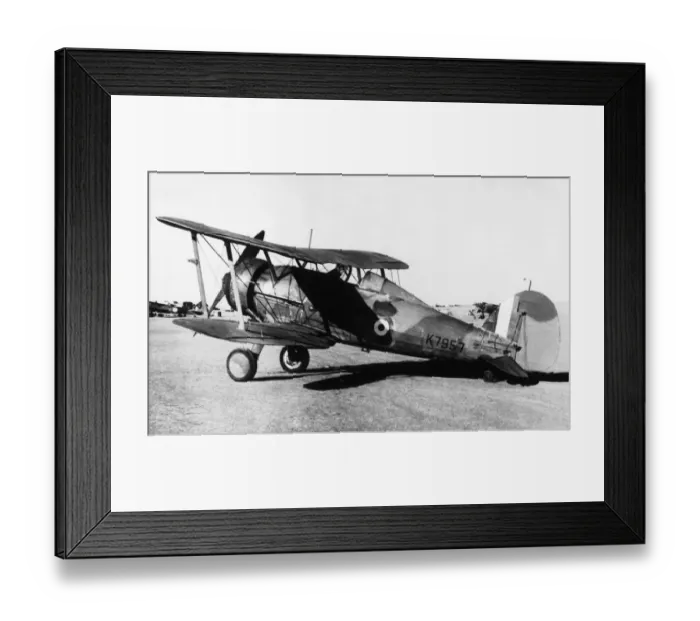 Framed Print : Gloster Gladiator Framed Print : Gloster Gladiator