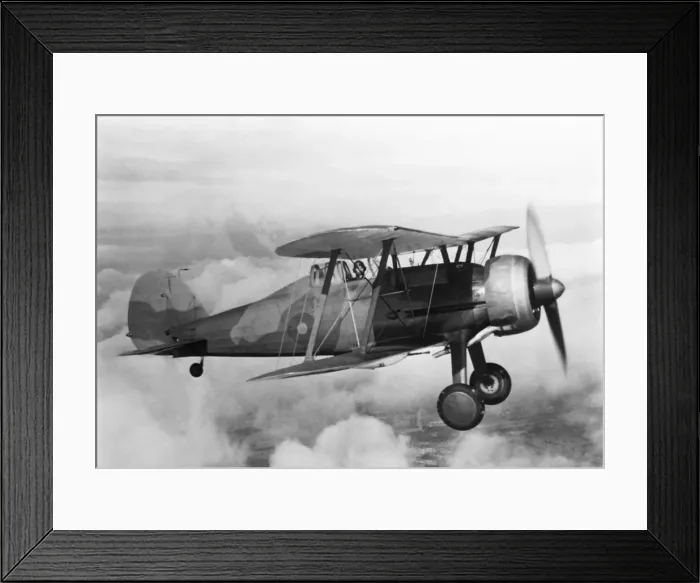 Framed Print : Gloster Gladiator 1 Framed Print : Gloster Gladiator 1