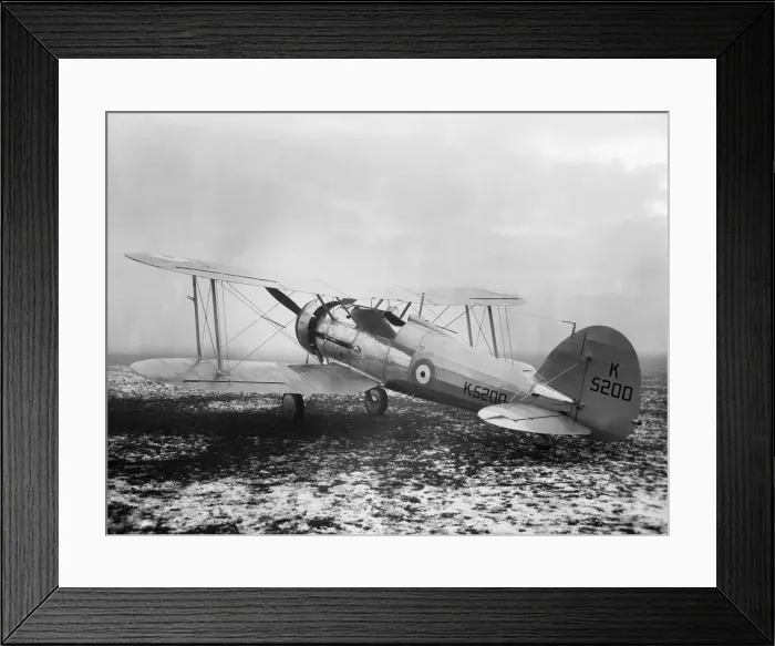 Framed Print : Gloster Gladiator SS-37 prototype Framed Print : Gloster Gladiator SS-37 prototype
