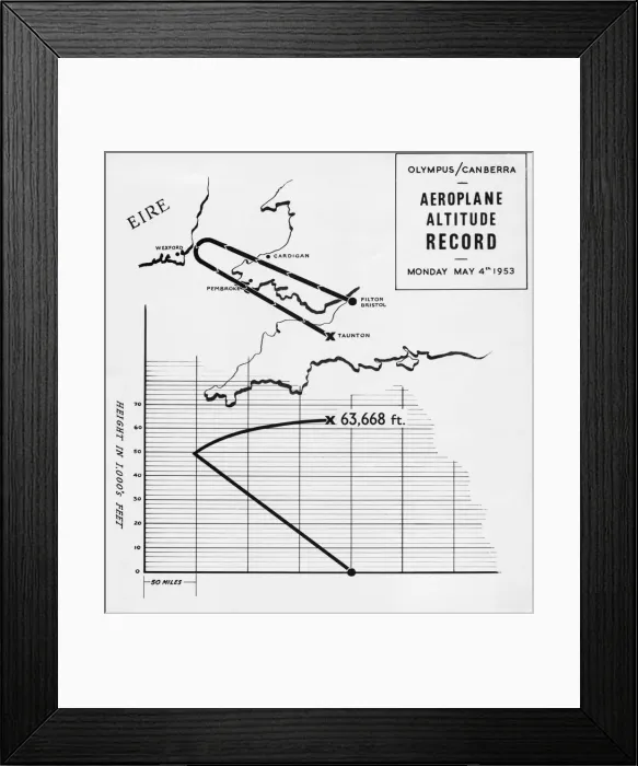 Framed Print : English Electric Canberra Framed Print : English Electric Canberra
