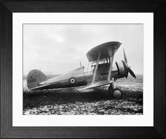 Framed Print : Gloster Gladiator SS-37 prototype Framed Print : Gloster Gladiator SS-37 prototype