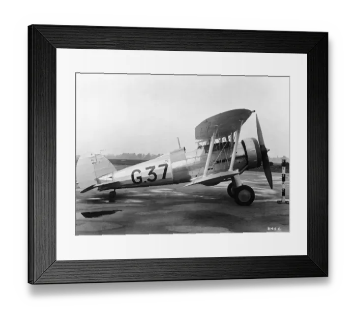 Framed Print : Gloster Gladiator SS-37 prototype Framed Print : Gloster Gladiator SS-37 prototype