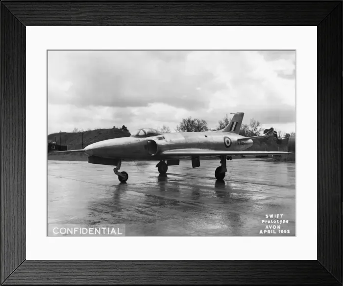 Framed Print : Supermarine Swift Framed Print : Supermarine Swift