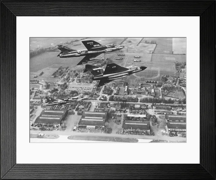 Framed Print : RAF Squadron Gloster Javelin and Gloster Meteor Based at? Framed Print : RAF Squadron Gloster Javelin and Gloster Meteor Based at?