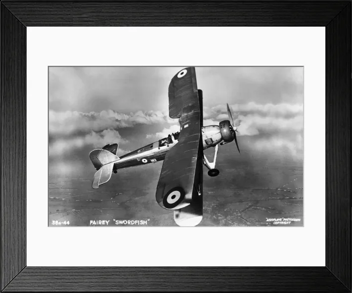 Framed Print : Fairey Swordfish