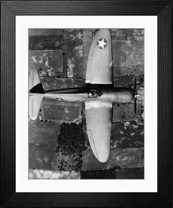 Framed Print : Republic P-47 Thunderbolt