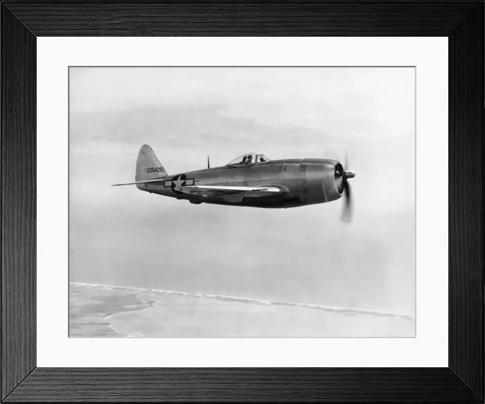 Framed Print : Republic P-47 Thunderbolt