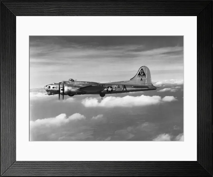 Framed Print : Boeing B-17G Flying Fortress Framed Print : Boeing B-17G Flying Fortress