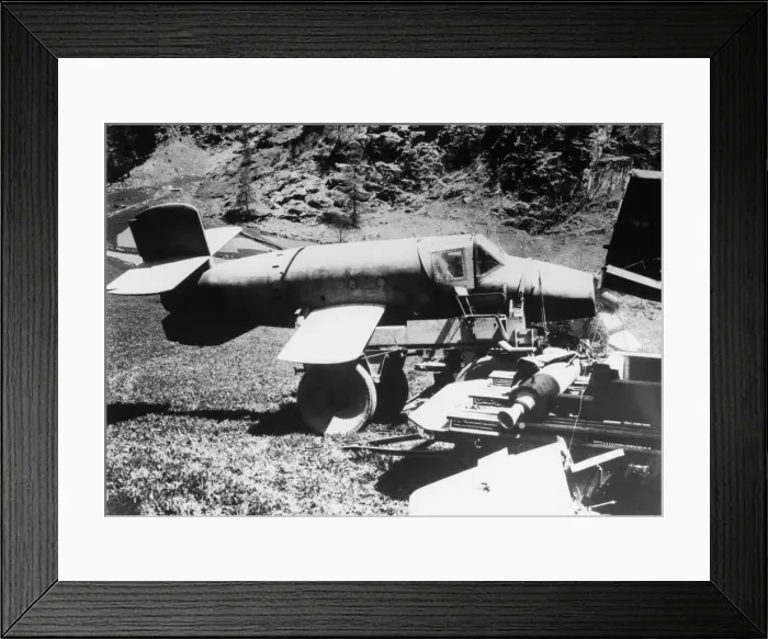 Framed Print : Bachem Ba-349 Natter Framed Print : Bachem Ba-349 Natter