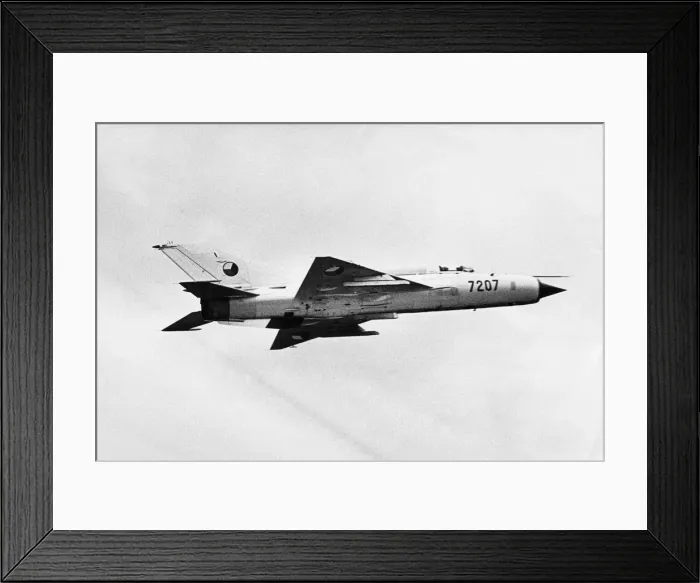 Framed Print : Mikoyan MiG-21 Fishbed Framed Print : Mikoyan MiG-21 Fishbed