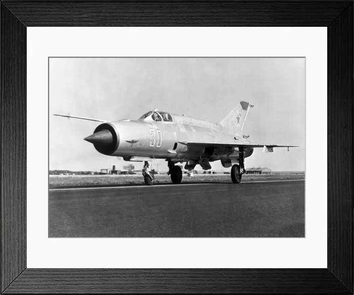 Framed Print : Mikoyan MiG-21 Fishbed Framed Print : Mikoyan MiG-21 Fishbed
