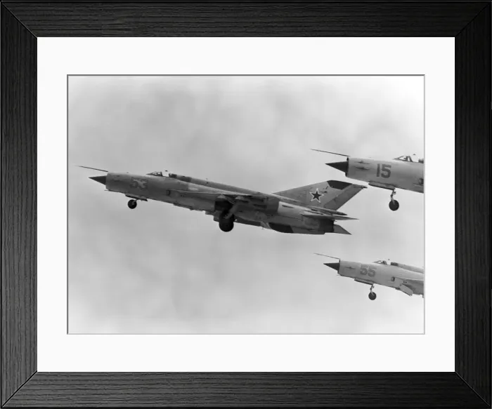 Framed Print : Mikoyan MiG-21 Fishbed Framed Print : Mikoyan MiG-21 Fishbed