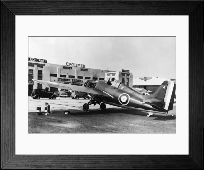 Framed Print : Grumman Wildcat Framed Print : Grumman Wildcat