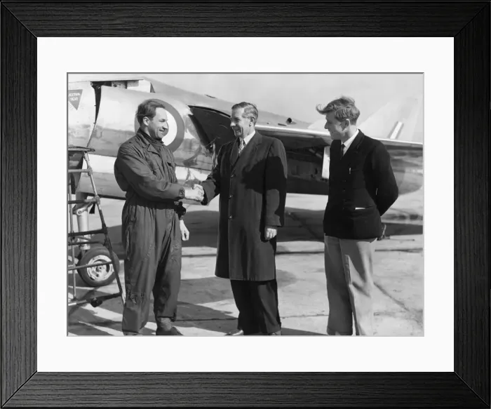 Framed Print : Test-Pilot Peter Twiss Framed Print : Test-Pilot Peter Twiss