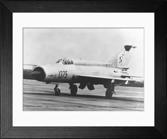 Framed Print : Mikoyan MiG-21 Fishbed Framed Print : Mikoyan MiG-21 Fishbed