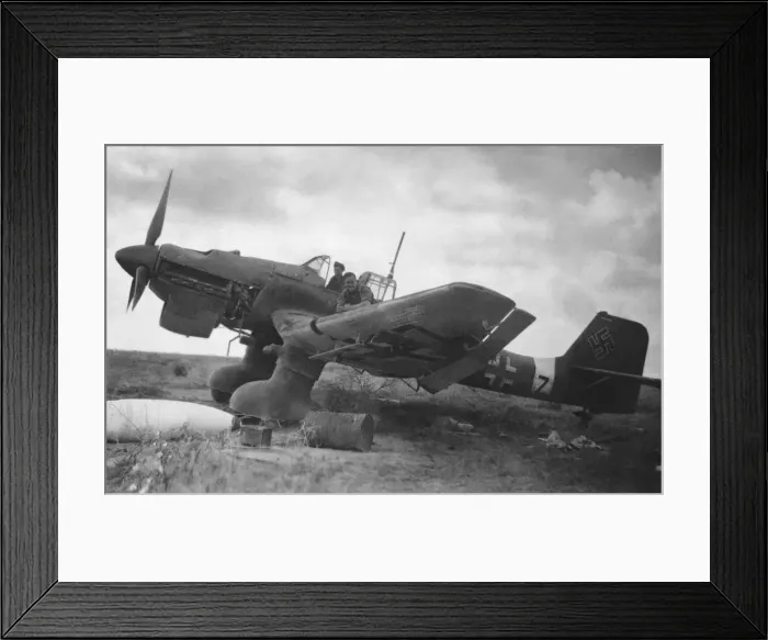 Framed Print : Junkers Ju-87B Stuka Framed Print : Junkers Ju-87B Stuka