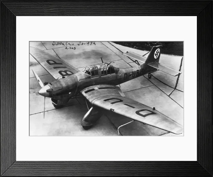Framed Print : Junkers Ju-87A Stuka Framed Print : Junkers Ju-87A Stuka