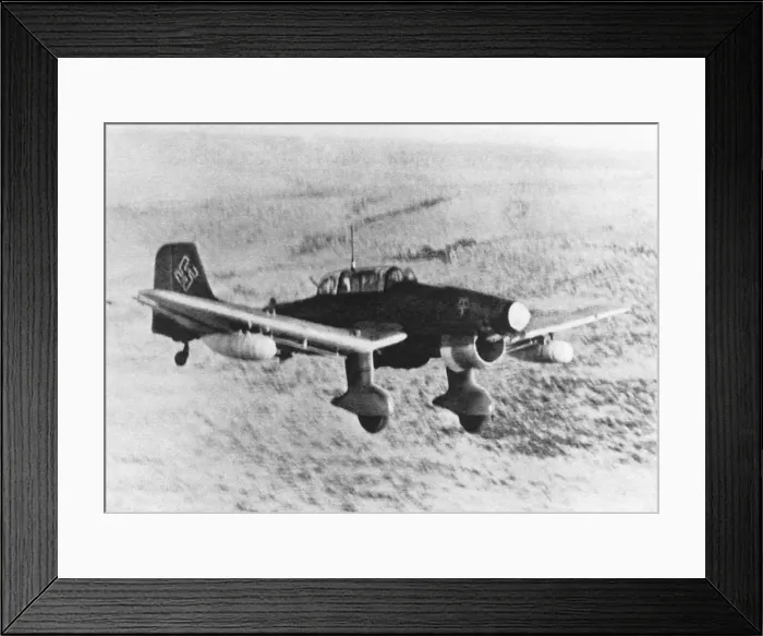 Framed Print : Junkers Ju-87B Stuka Framed Print : Junkers Ju-87B Stuka