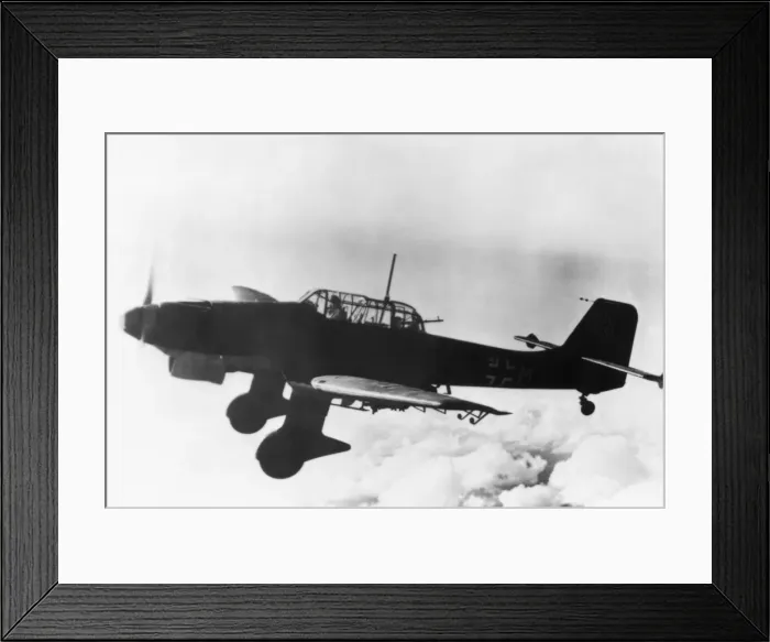 Framed Print : Junkers Ju-87 Stuka
