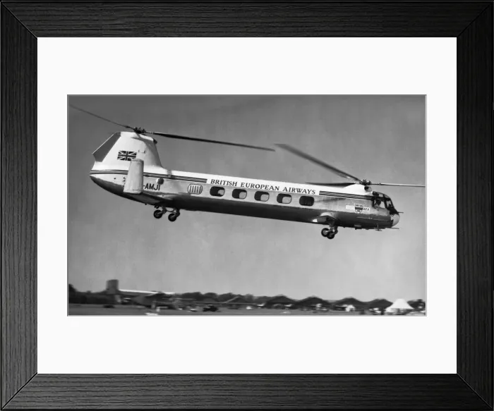 Framed Print : Bristol Type 173 Mk2 prototype Framed Print : Bristol Type 173 Mk2 prototype