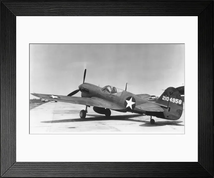 Framed Print : Curtiss P-40 Warhawk Framed Print : Curtiss P-40 Warhawk