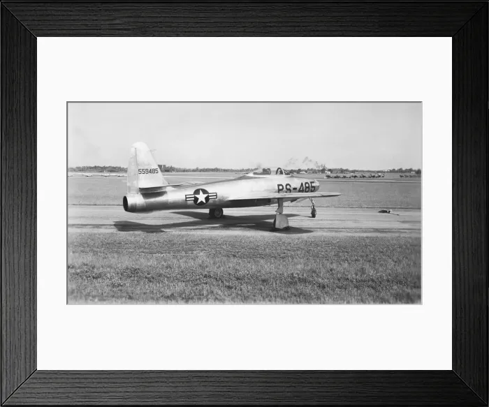 Framed Print : Republic F-84 Thunderjet