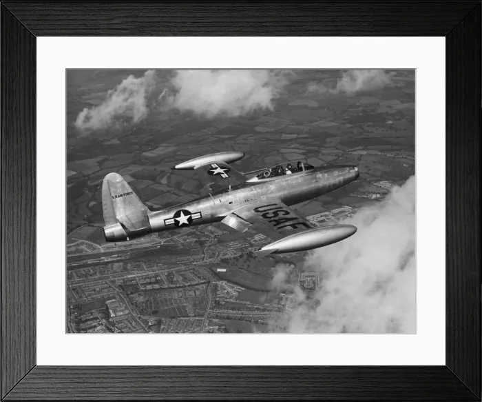 Framed Print : Republic F-84 Thunderjet Framed Print : Republic F-84 Thunderjet