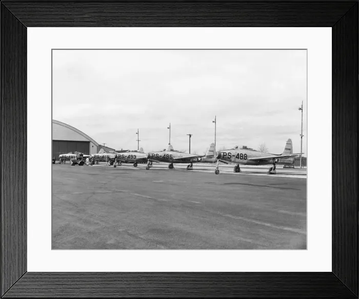 Framed Print : Republic F-84 Thunderjet Framed Print : Republic F-84 Thunderjet