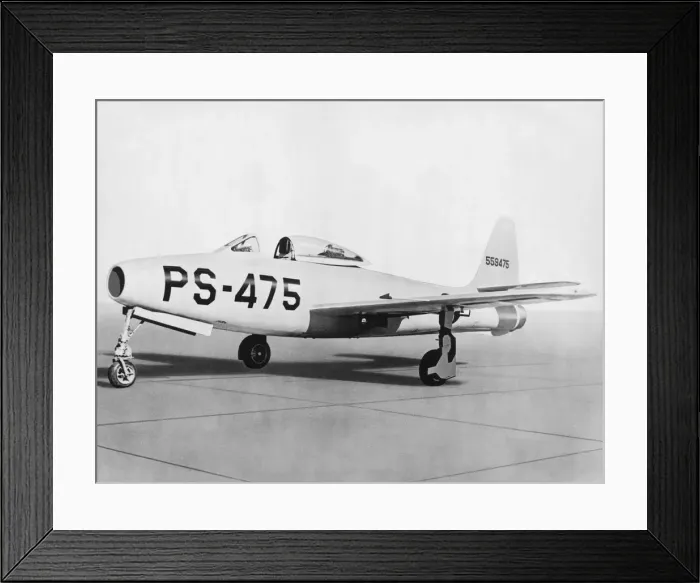 Framed Print : Republic F-84 Thunderjet Framed Print : Republic F-84 Thunderjet