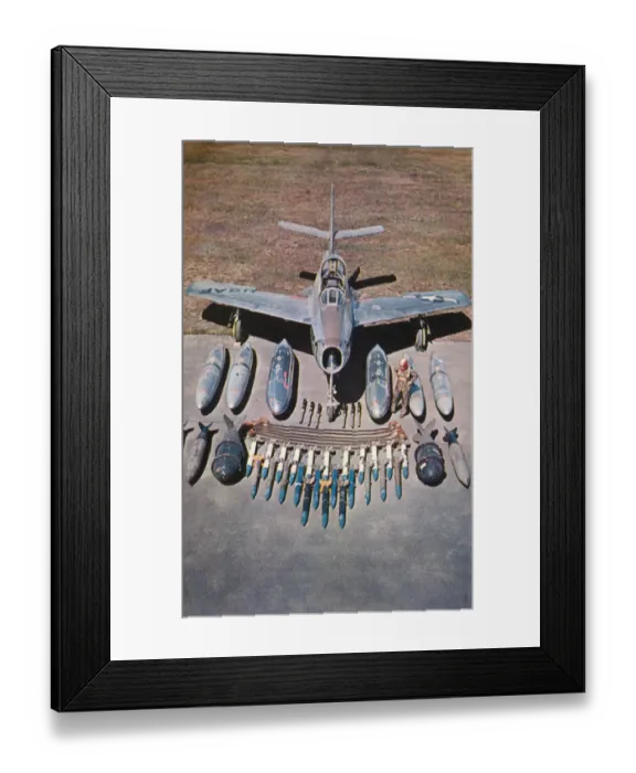 Framed Print : Republic F-84 Thunderstreak Framed Print : Republic F-84 Thunderstreak
