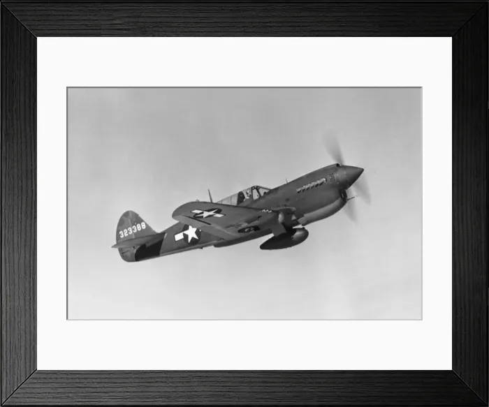 Framed Print : Curtiss P-40 Warhawk Framed Print : Curtiss P-40 Warhawk