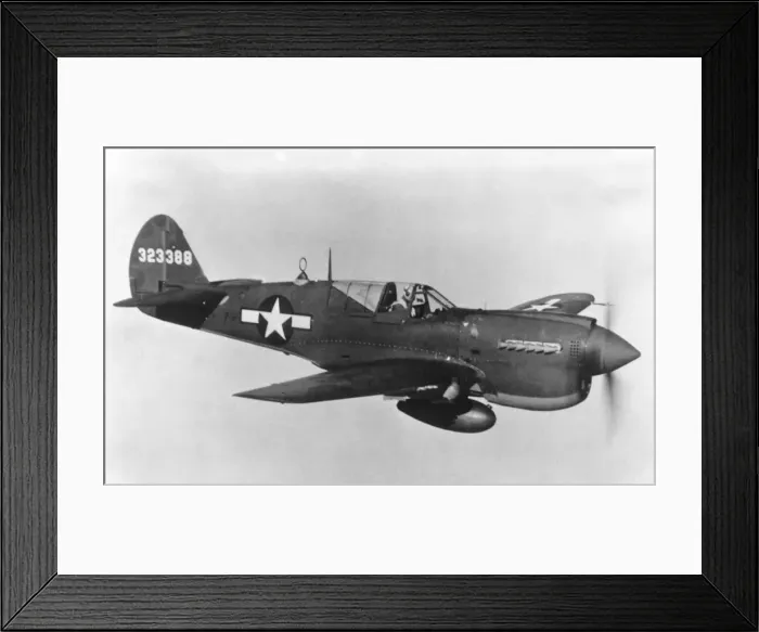 Framed Print : Curtiss P-40 Warhawk Framed Print : Curtiss P-40 Warhawk