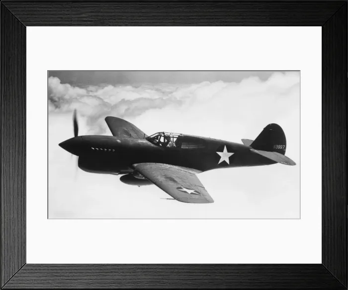 Framed Print : Curtiss P-40 Warhawk Framed Print : Curtiss P-40 Warhawk