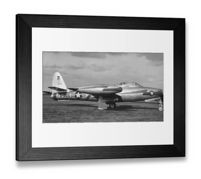 Framed Print : Republic F-84 Thunderjet Framed Print : Republic F-84 Thunderjet