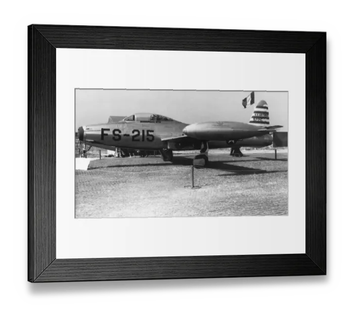 Framed Print : Republic F-84 Thunderjet Framed Print : Republic F-84 Thunderjet