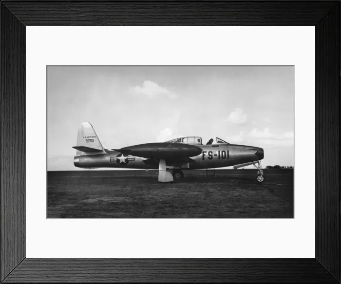 Framed Print : Republic F-84 Thunderjet Framed Print : Republic F-84 Thunderjet
