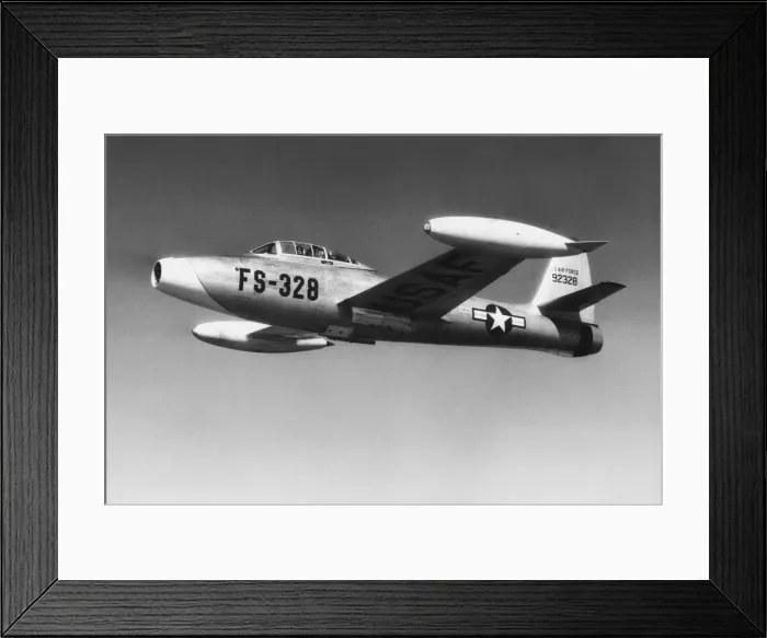 Framed Print : Republic F-84 Thunderjet Framed Print : Republic F-84 Thunderjet