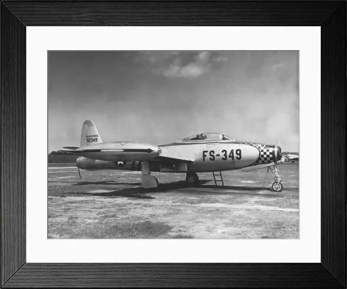 Framed Print : Republic F-84 Thunderjet Framed Print : Republic F-84 Thunderjet