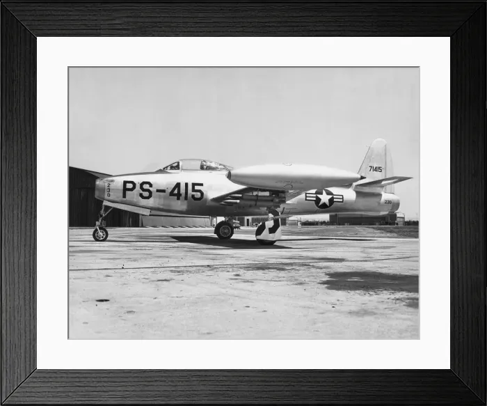 Framed Print : Republic F-84 Thunderjet Framed Print : Republic F-84 Thunderjet