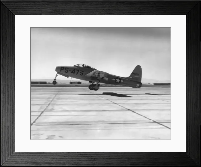 Framed Print : Republic F-84 Thunderjet Framed Print : Republic F-84 Thunderjet