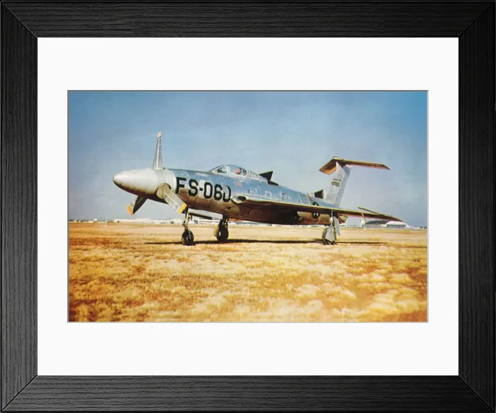 Framed Print : Republic XF-84H Thunderscreech prototype Framed Print : Republic XF-84H Thunderscreech prototype
