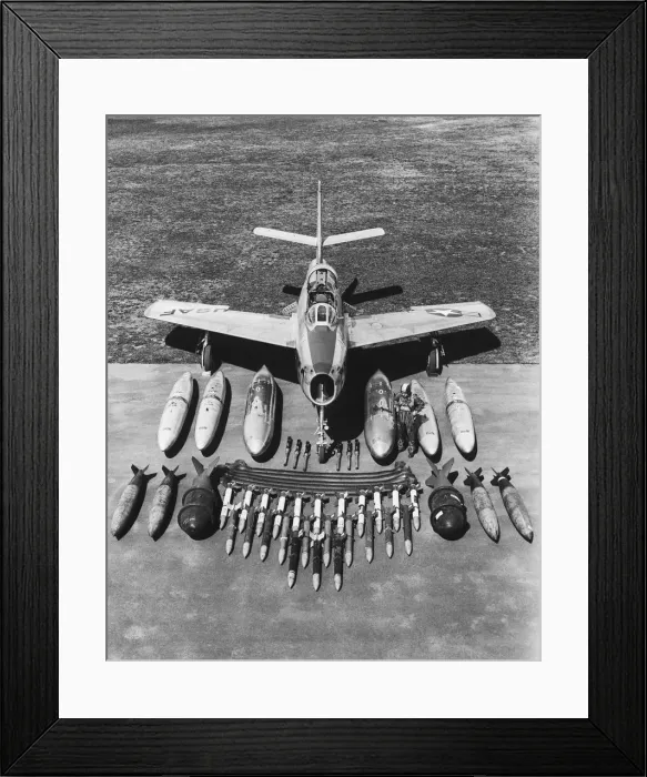 Framed Print : Republic F-84 Thunderstreak Framed Print : Republic F-84 Thunderstreak