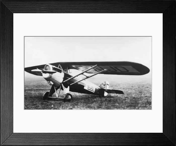 Framed Print : Morane-Soulnier Ms-129 Parasol Parked Framed Print : Morane-Soulnier Ms-129 Parasol Parked