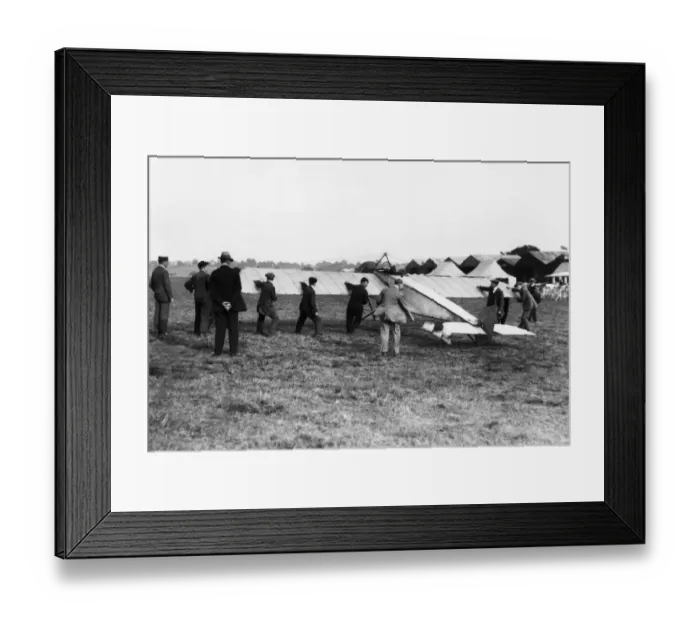 Framed Print : Morane-Soulnier Monoplane Parked at Hendon in the 1910S Framed Print : Morane-Soulnier Monoplane Parked at Hendon in the 1910S