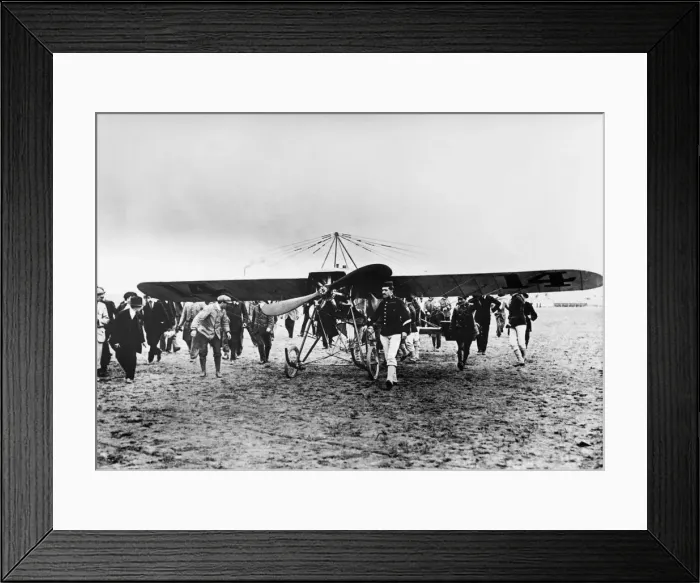 Framed Print : Jules Vedrines Morane-Soulnier Type a Monoplane Arrival ? Framed Print : Jules Vedrines Morane-Soulnier Type a Monoplane Arrival ?