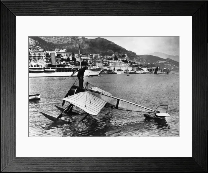 Framed Print : Morane-Soulnier Seaplane Monoplane Sinking in the Water ? Framed Print : Morane-Soulnier Seaplane Monoplane Sinking in the Water ?
